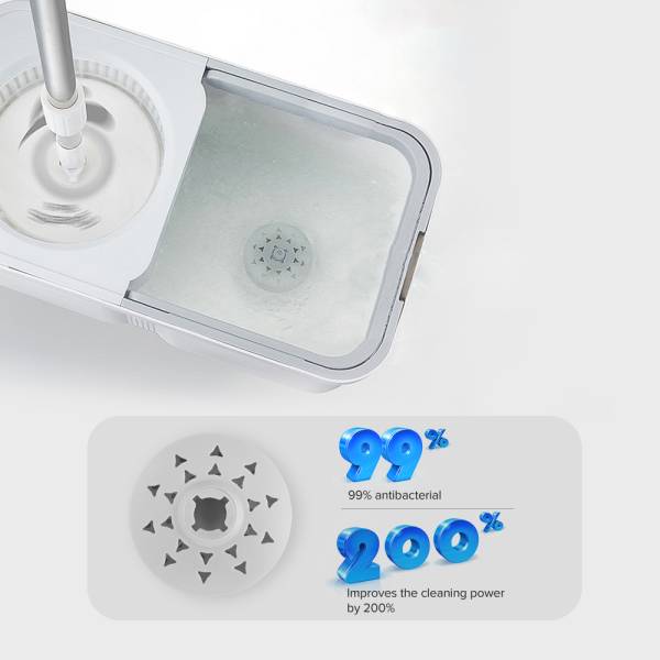 Supamop Twin Turbo Spin Mop Set Supamop Twin Turbo Spin Mop Set